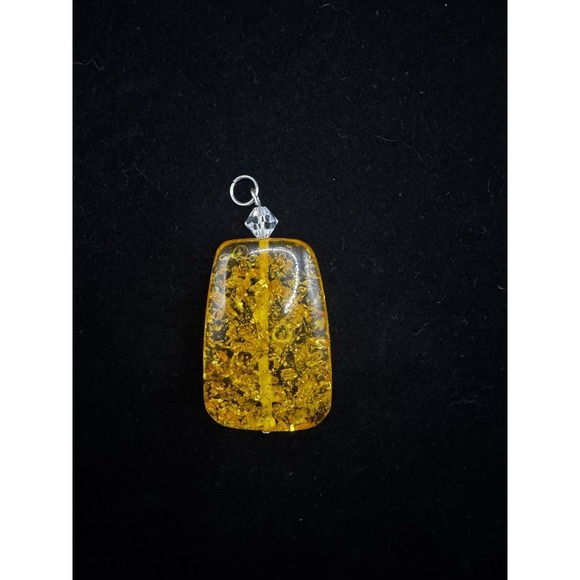 The Unbranded Brand Jewelry - Baltic Amber Pendant 1.5"